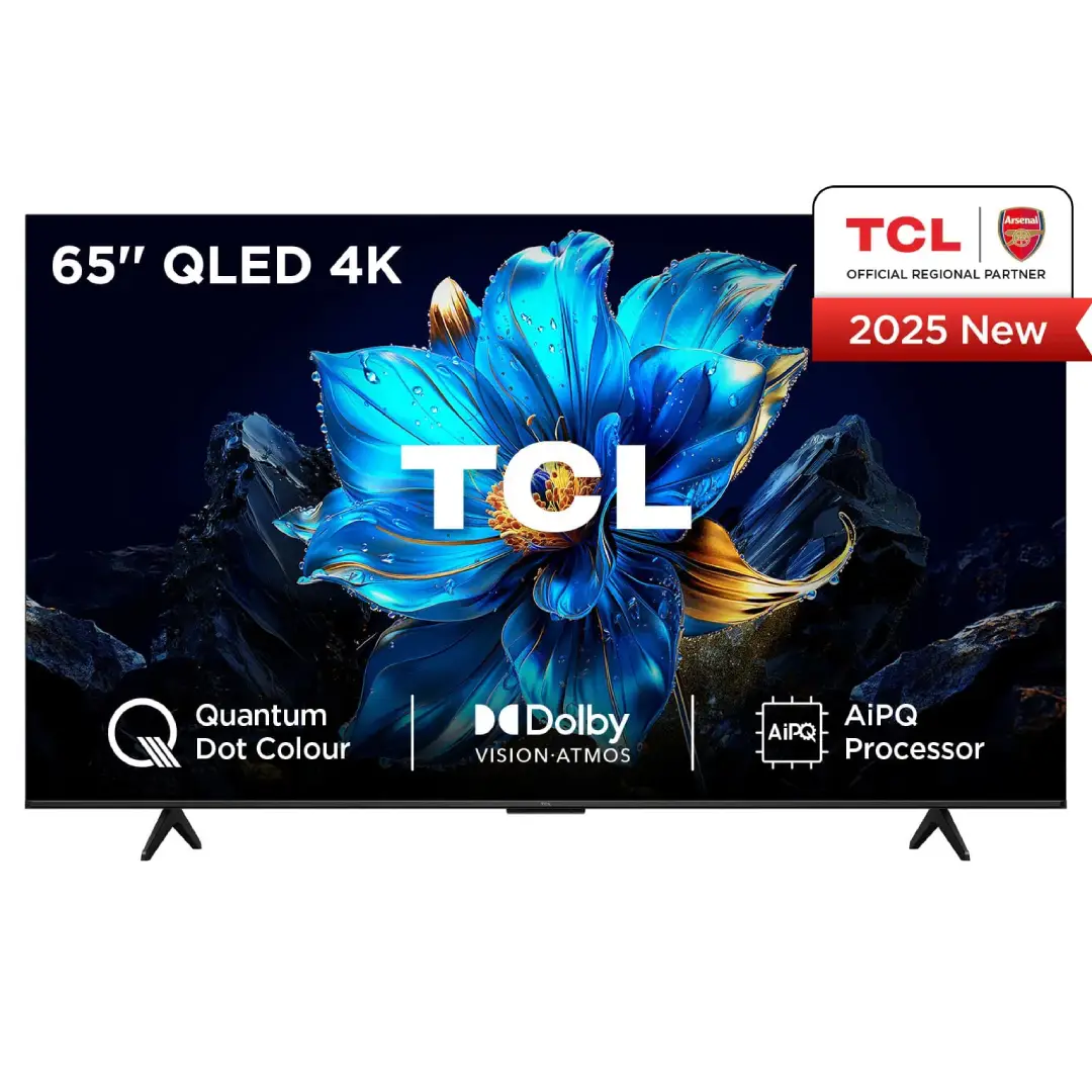 Televisor QLED TCL 65P7K de 65 pulgadas con resolución 4K UHD, Google TV, Dolby Vision y tecnología Game Master para una experiencia envolvente - Electrocash