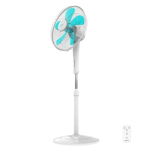 Ventilador de pie Cecotec EnergySilence 530 PowerConnected con 50W de potencia, 40 cm de diámetro, mando a distancia e indicador LED – Electrocash