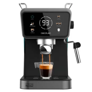 Imagen principal de la cafetera espresso ColdBrew Touch Cecotec 00269 con 20 bares de presión, vaporizador y capacidad de 1.5L – Electrocash