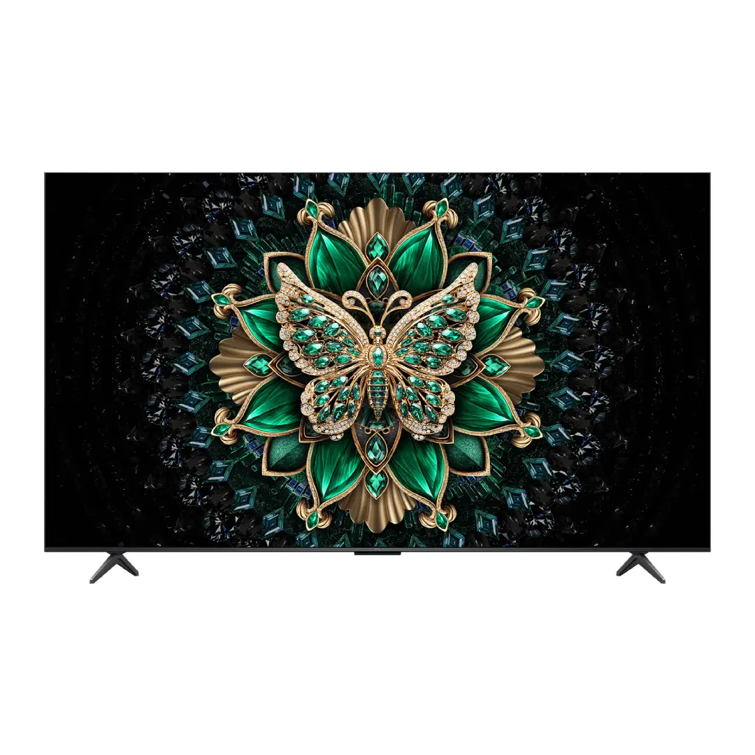 Televisor TCL 75C6K de 75 pulgadas con panel QD-MiniLED, resolución 4K UHD, sistema Google TV y tasa de refresco de 144Hz – Electrocash