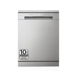 Lavavajillas LG DF-142FV en acero inoxidable antihuellas, con capacidad para 14 cubiertos y tecnología Inverter Direct Drive – Electrocash