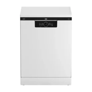 Lavavajillas Beko BDFN-26420WA de 60 cm en color blanco, con capacidad para 14 cubiertos, tecnología AutoDose y función Fast+™ – Electrocash