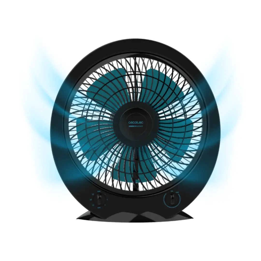 Ventilador BoxFan 04603 Box Black 4500 de Cecotec con potencia de 45W y temporizador de 1 hora – Electrocash