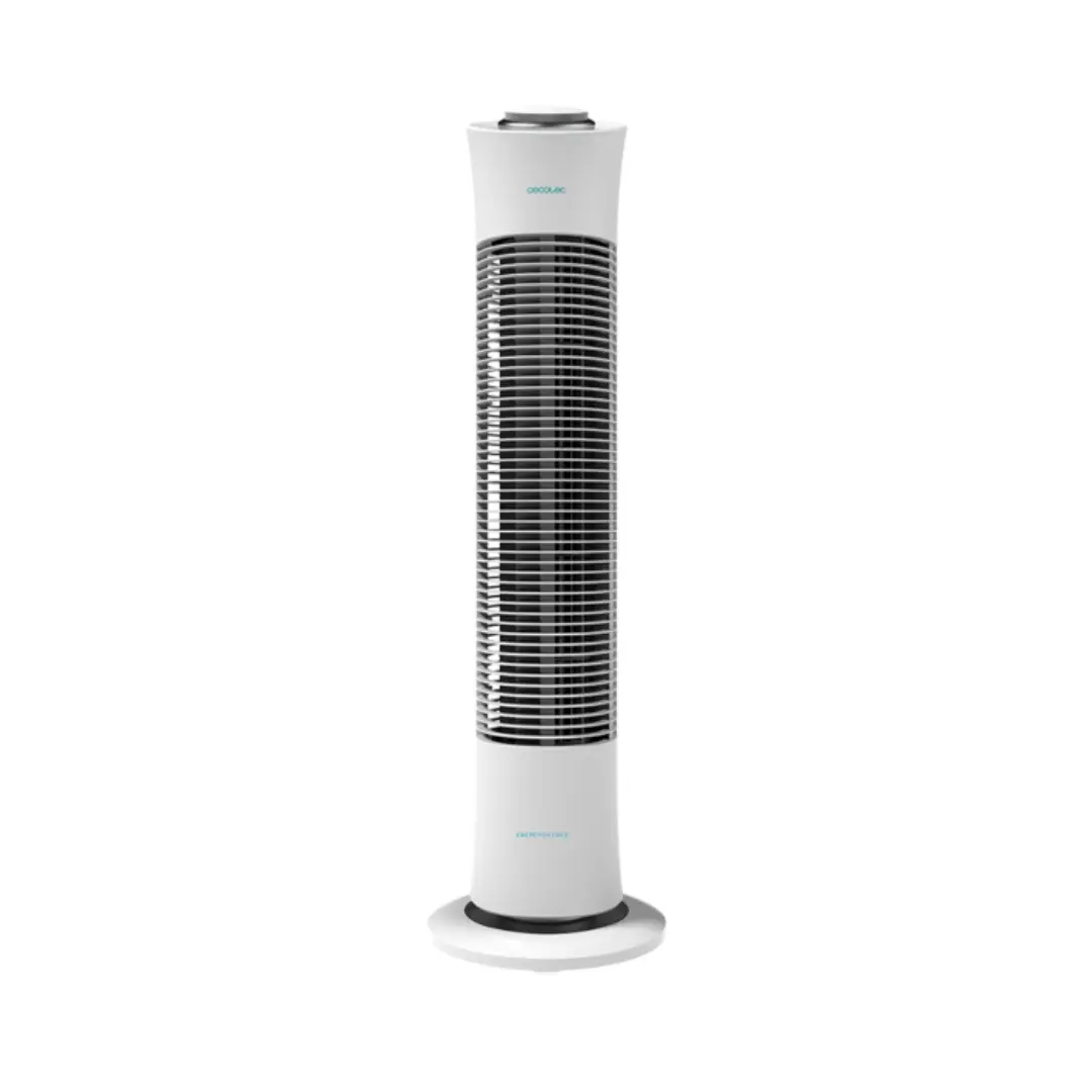 Ventilador de torre Cecotec EnergySilence 6090 Skyline con altura de 76 cm, potencia de 45W, 3 velocidades y temporizador para máxima comodidad – Electrocash