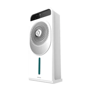 Climatizador evaporativo Cecotec 08199 con depósito de 5 litros, 28W de potencia, 12 velocidades, iluminación LED y oscilación de 360 grados – Electrocash