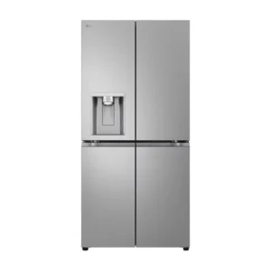 Imagen frontal del frigorífico americano LG GML-861PYPE con acabado moderno y gran capacidad de 506 litros – disponible en Electrocash