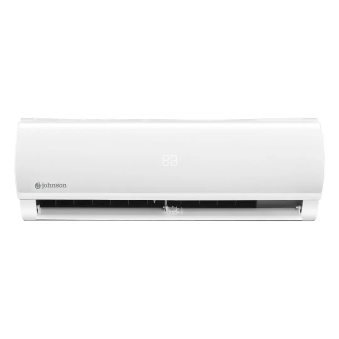 Vista frontal del aire acondicionado Split Johnson Montblanc-52K con unidad interior elegante, WiFi integrado y filtro HEPA – Electrocash