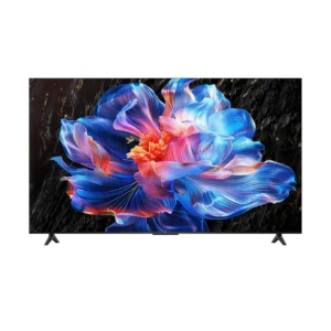 Imagen frontal del televisor TCL 65P6K de 65 pulgadas con pantalla 4K UHD y sistema Google TV – disponible en Electrocash