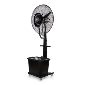 Imagen frontal del ventilador nebulizador Orbegozo SFA-8100 mostrando su diseño compacto y depósito de 40 litros – disponible en Electrocash