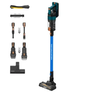 Imagen del aspirador escoba Taurus Homeland Ulti Animal con diseño ergonómico y cuerpo en color negro – disponible en Electrocash