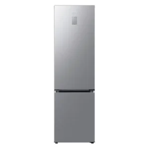 Imagen frontal del frigorífico combi Samsung RB-38C776CS9/EF en acero inoxidable, diseño moderno y tecnología AI Smart – disponible en Electrocash