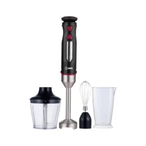 Batidora de mano ELCO PB-4446-4 con motor potente de 1500W y accesorios completos para preparar recetas fáciles – Electrocash