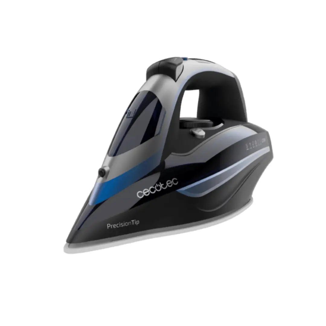 Imagen principal de la plancha Cecotec IronHero 3200 mostrando su diseño robusto y potencia de 3200 W, ideal para un planchado profesional con vapor continuo de 75 g/min y golpe de vapor de 285 g/min.