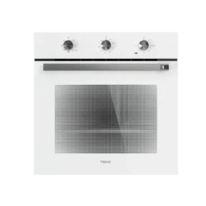 Imagen principal del horno multifunción Teka HSB-6150WH en cristal blanco, con 70 litros de capacidad y tecnología HydroClean.