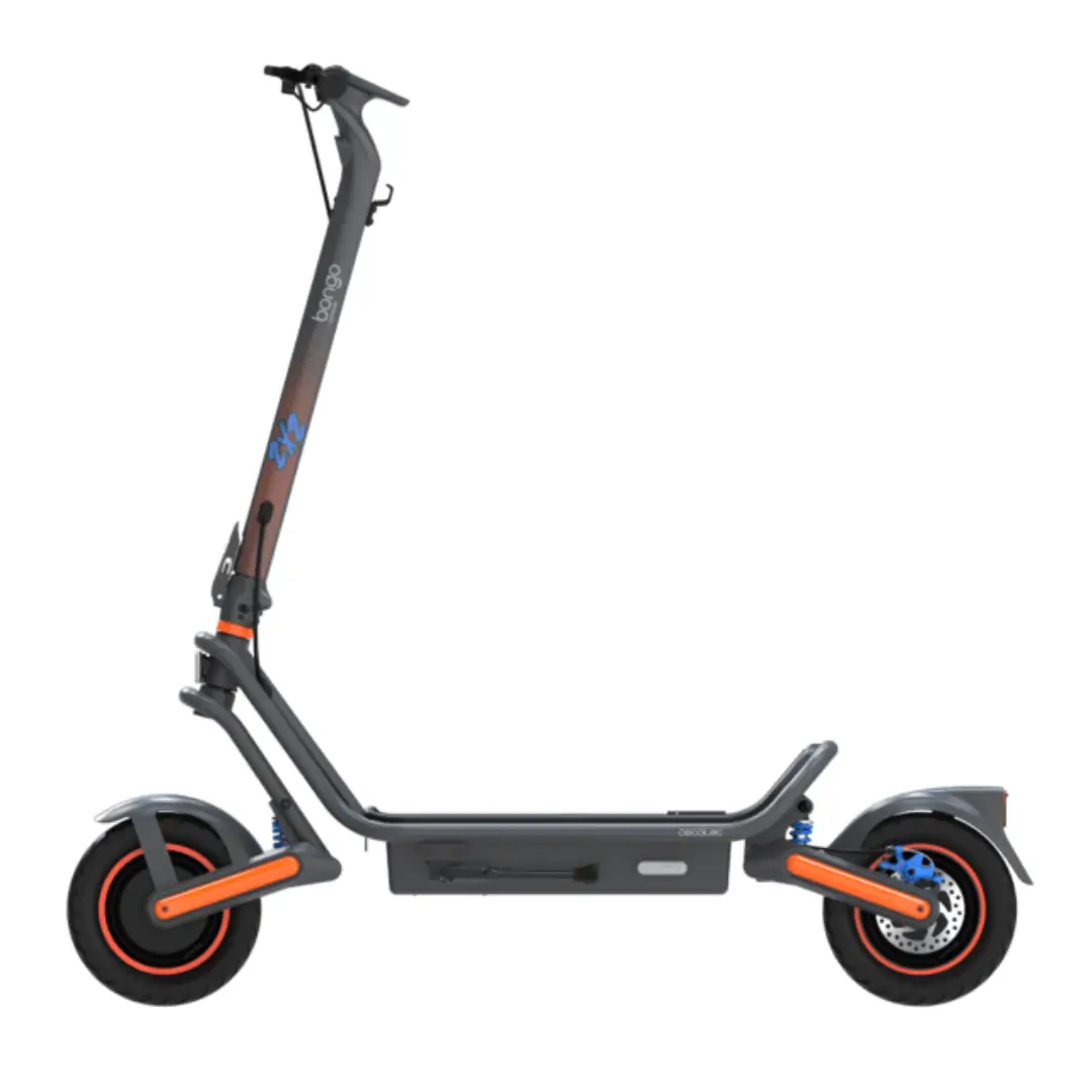 Patinete eléctrico Cecotec Bongo GS65 XXL con motor de 1000W, doble suspensión y autonomía de hasta 65 km. Diseño robusto y funcional, ideal para desplazamientos urbanos — disponible en Electrocash.