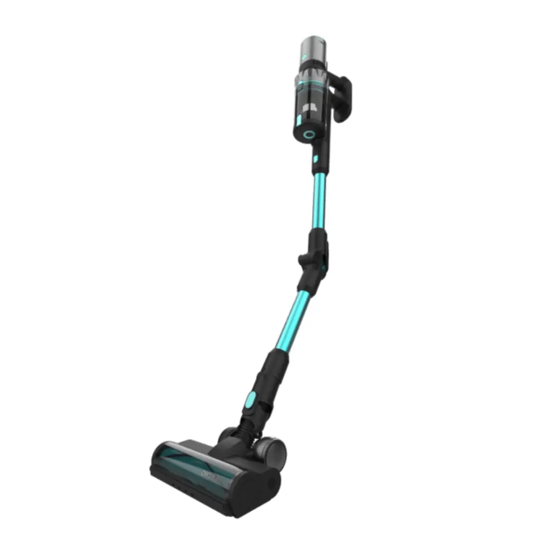 Vista principal del aspirador escoba Cecotec Rockstar 2500 Thunder Pet Flex, con cuerpo ergonómico, pantalla digital y cepillo motorizado para todo tipo de suelos — disponible en Electrocash.