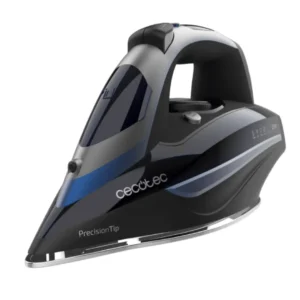 Plancha Cecotec IronHero 3200 I-Pump 01875 con 3200 W, bomba automática, supervapor de 285 g/min y suela anodizada. Imagen del modelo en color original disponible en Electrocash.