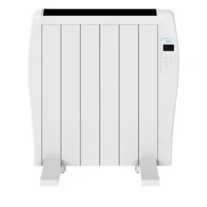Emisor térmico Cecotec Thermal 1200 Connected de 900W con WiFi, 6 elementos de aluminio y diseño moderno en color blanco, ideal para calentar estancias de hasta 10 m², disponible en Electrocash.