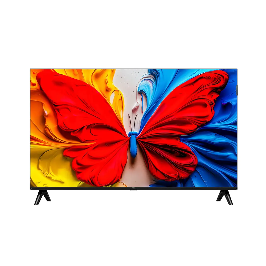 Televisor TCL 40S5K de 40 pulgadas con panel QLED Full HD, tecnología HDR10 y sistema Android TV integrado. Colores vivos, acceso a aplicaciones y diseño moderno — disponible en Electrocash.
