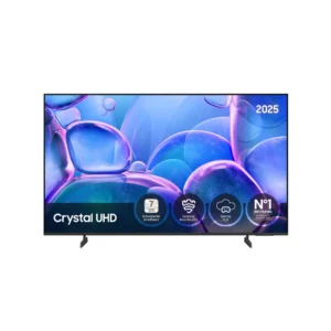 Televisor Samsung TU-50U7025FKXXC de 50 pulgadas con resolución 4K, HDR10+ y sistema Smart TV Tizen. Diseño slim y eficiente en clase G — disponible en Electrocash.