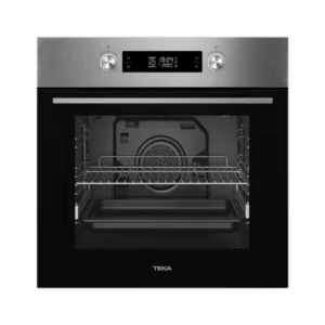 Horno Teka HCB 6370 PSS Inox con eficiencia energética A+, sistema de limpieza pirolítica y 9 funciones de cocción, diseño elegante en acero inoxidable ideal para una cocina moderna – disponible en Electrocash.