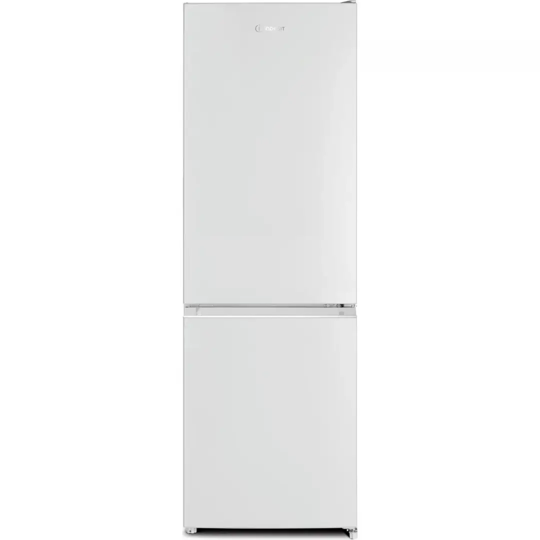 Frigorífico combi Indesit INKF-8251 W4E blanco, con 180 cm de altura y 54 cm de ancho, sistema Total No Frost y eficiencia energética Clase E, ideal para mantener tus alimentos frescos y organizados – disponible en Electrocash.