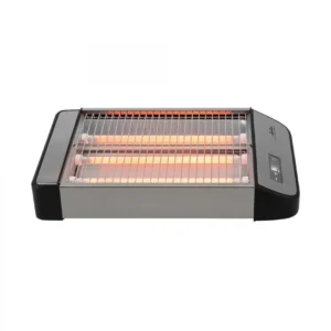 Tostador plano JATA JETT-1590 en acero inoxidable, potencia 1000W y 6 niveles de tostado. Imagen principal del tostador.