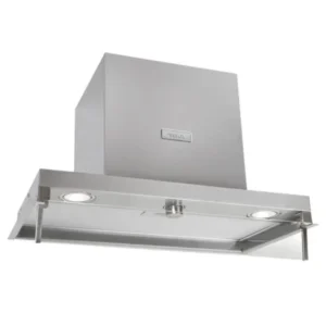 Imagen frontal de la campana de integración Teka 66750 en acabado inox, con 60 cm de ancho y eficiencia energética Clase A.