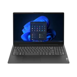 Imagen frontal del portátil Lenovo V15 G4 modelo 82YU0169SP con pantalla de 15.6 pulgadas, procesador AMD Ryzen 5 7520U, 8 GB de RAM y 512 GB SSD.