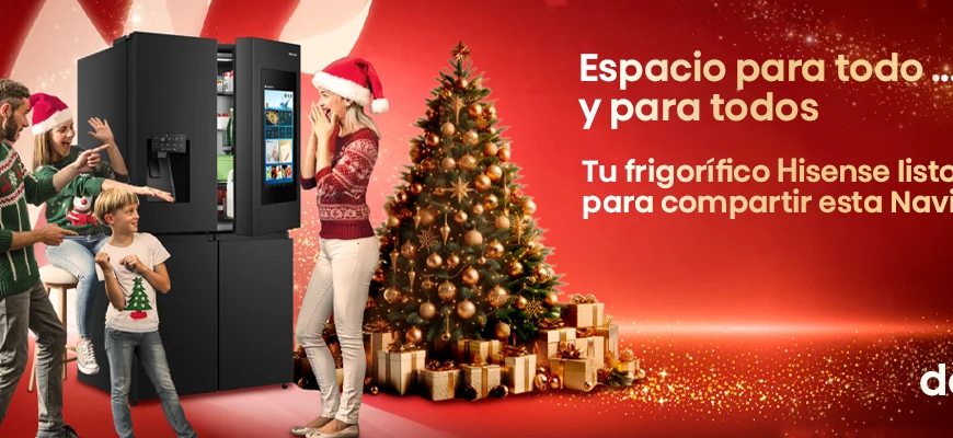 Cabecera web promoción Hisense 2025 - Electrocash