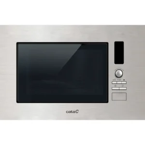 microondas integrable CATA MC-20D X/A en acero inoxidable 20 litros con función grill para cocina moderna