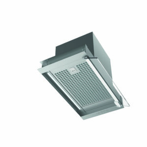 campana integrable Cata Corona X 60/B en acero inoxidable con capacidad de extracción de 600 m³/h y eficiencia energética clase A para cocina