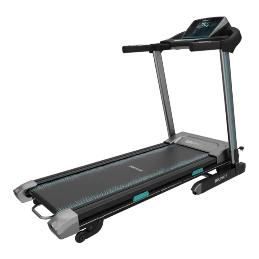 cinta de correr Cecotec Drumfit 1600 Obelia 07080 1500W hasta 16 km/h para entrenamiento cardiovascular en casa