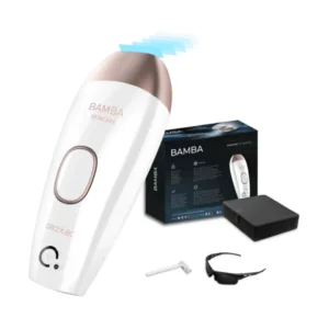 depiladora IPL Cecotec Bamba Quartz 04245 con lámpara de cuarzo y 120000 disparos para depilación duradera en casa