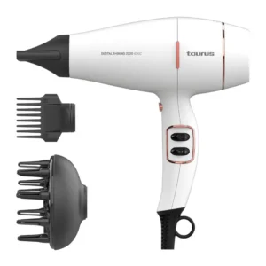 secador de pelo Taurus Digital Shining 2200 Ionic 2200W con motor digital e iones para un secado rápido y sin encrespamiento