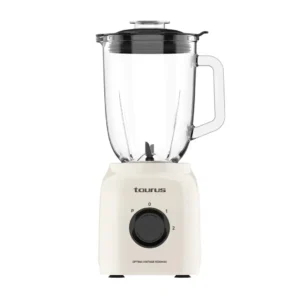 batidora de vaso Taurus Optima Vintage 1500 Max 1500W con jarra de 1.8L para batidos, smoothies y triturado de alimentos