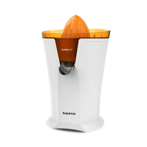 exprimidor Taurus Citrus Up 40W con dos conos y depósito de 200 ml para zumo de cítricos fresco y rápido