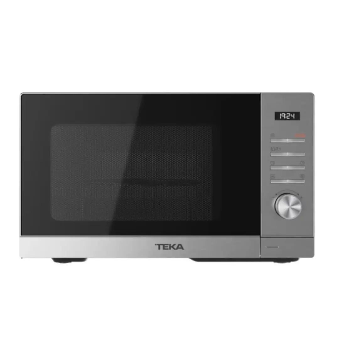 Microondas Teka MWE-FS25 G SS en acero inoxidable de 25 litros y 900W con función grill para cocinar y gratinar alimentos