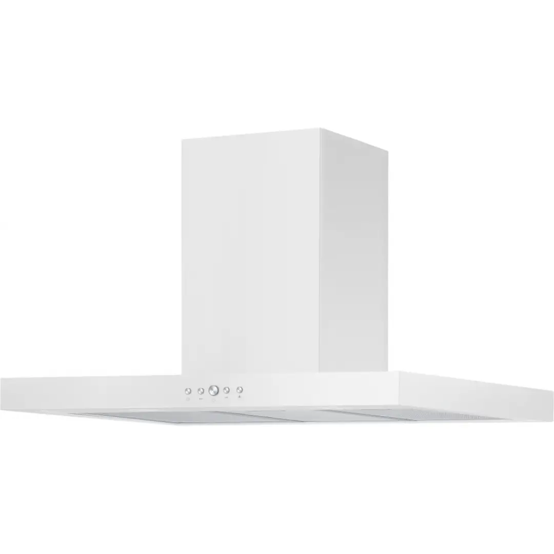 Campana decorativa Mepamsa Silueta XLA 90 en color blanco vista frontal para cocina