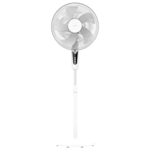 Ventilador de pie Cecotec MaxFlow 08297 de 45W con 5 aspas y altura regulable 135 cm vista frontal