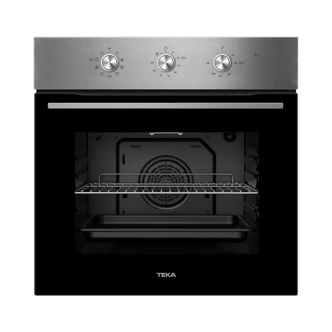 Horno Teka HCB-6165 en acero inoxidable vista frontal empotrable cocina 60 cm