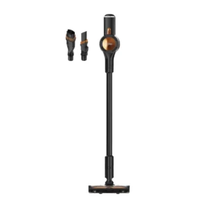 Aspirador escoba Solac S-200 Radiant Power sin cable 29.6V vista frontal con diseño vertical compacto