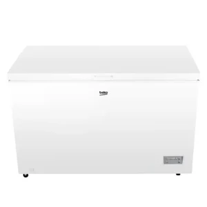 Congelador horizontal Beko CF-380EWN 371L blanco, vista frontal del arcón congelador