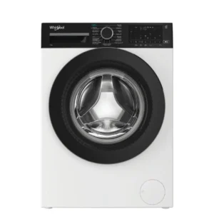Lavadora Whirlpool WAM-27WB SPT de 12 kg en color blanco vista frontal carga frontal