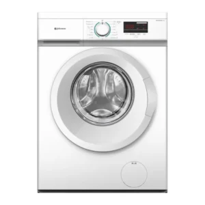 Lavadora Johnson Narcea-90A de 9 kg en color blanco vista frontal carga frontal