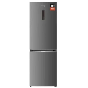 Frigorífico combi Fagor 3FFK-6677X en acero inoxidable vista frontal con display exterior