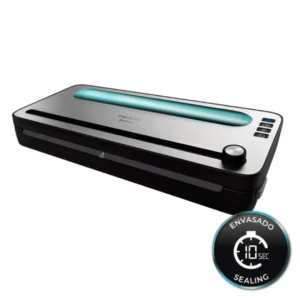 Envasadora al vacío Cecotec SealVac 120 ST de 120W con barra de sellado de 31 cm, diseño compacto y potente, vista frontal principal.
