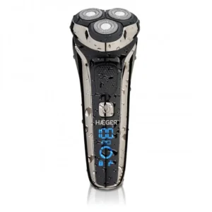 Afeitadora eléctrica HAEGER SM-3CB.005A con pantalla LED y diseño impermeable IPX6 vista frontal