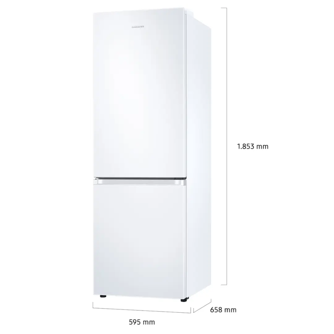 Medidas del frigorífico combi Samsung RB-34C605CWW/EF para instalación en cocina