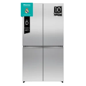 Frigorífico americano Hisense RQ-5P640SSSD de 4 puertas en acero inoxidable vista frontal